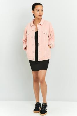 urban outfitters pink corduroy jacket