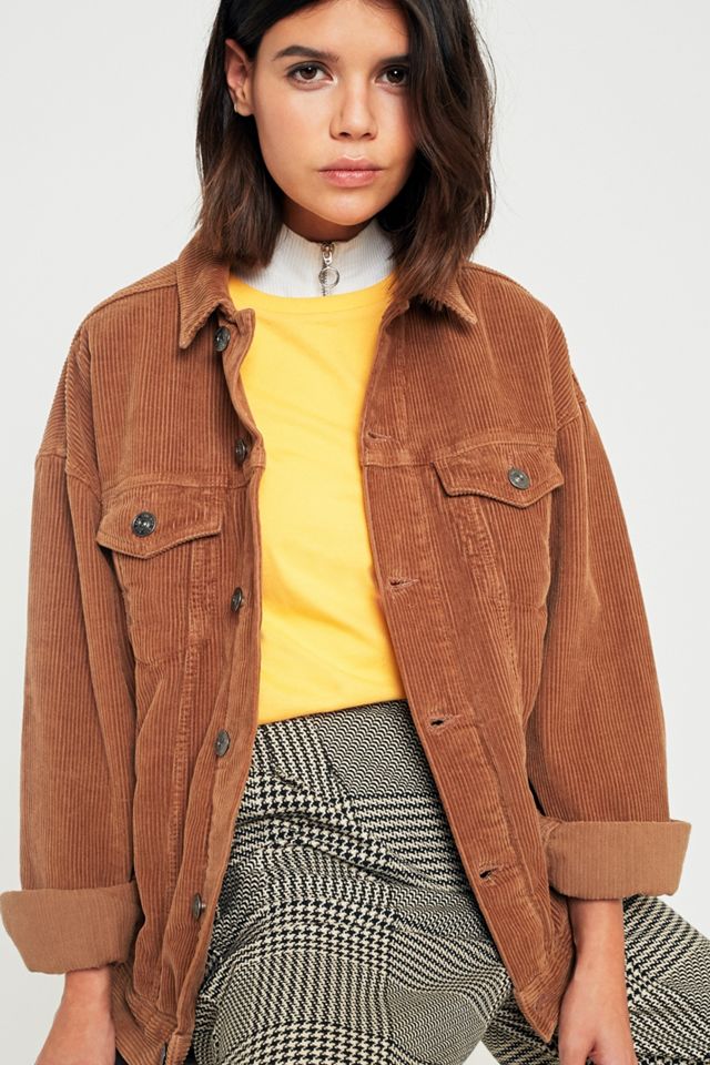 BDG Western Brown Corduroy Jacket #7