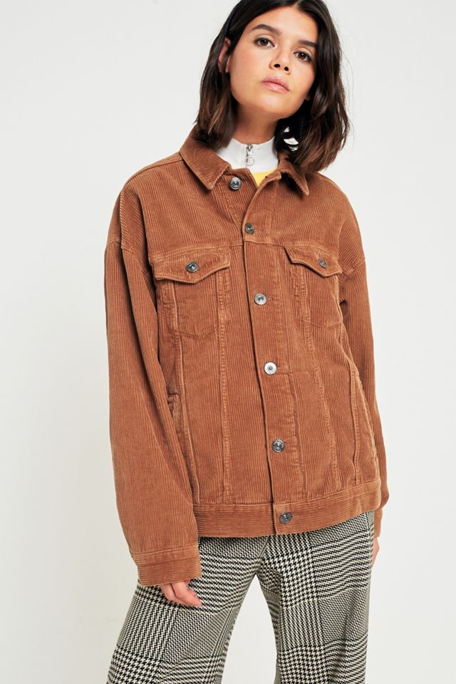 BDG Western Brown Corduroy Jacket #8