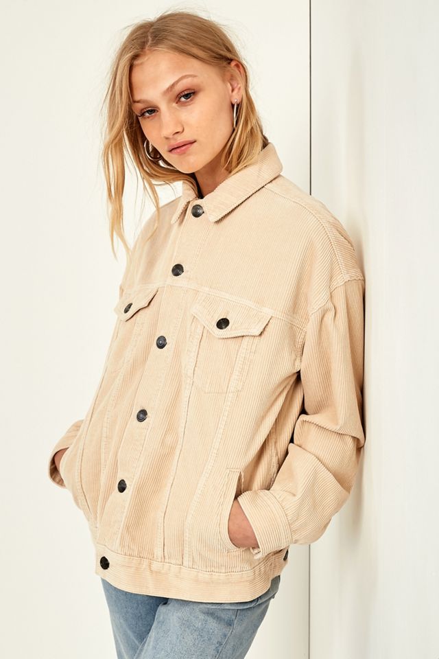 BDG Cream Corduroy Jacket #1