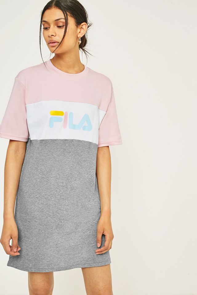 strapless open back dress Pink Fila Sweater Dress 4T (110cm)  Retykle