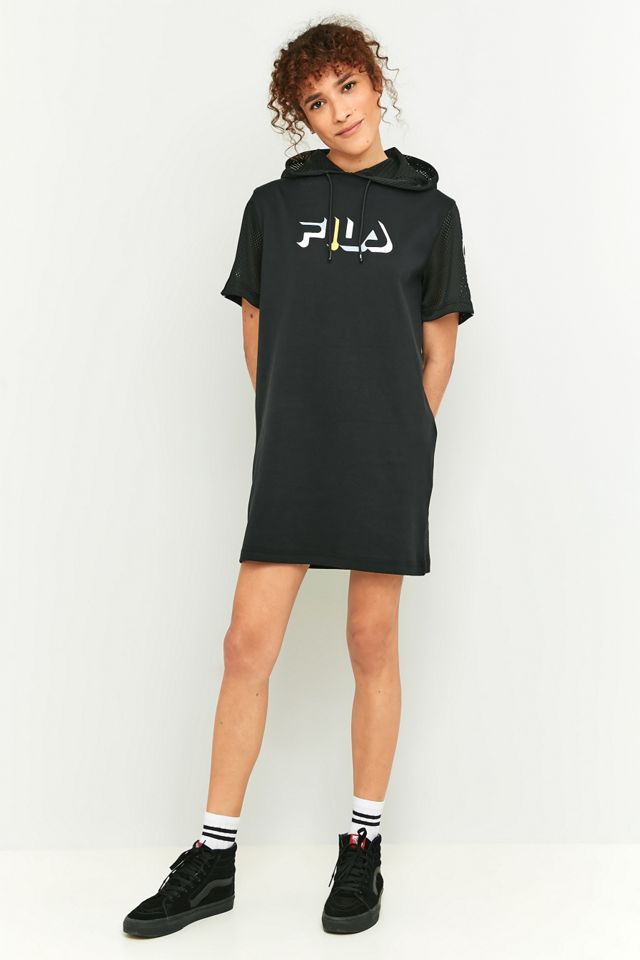 knee length dresses for ladies Fila Corinne Halter Women's Dress Peacoat-White Lw016138-412, Blue main image 1