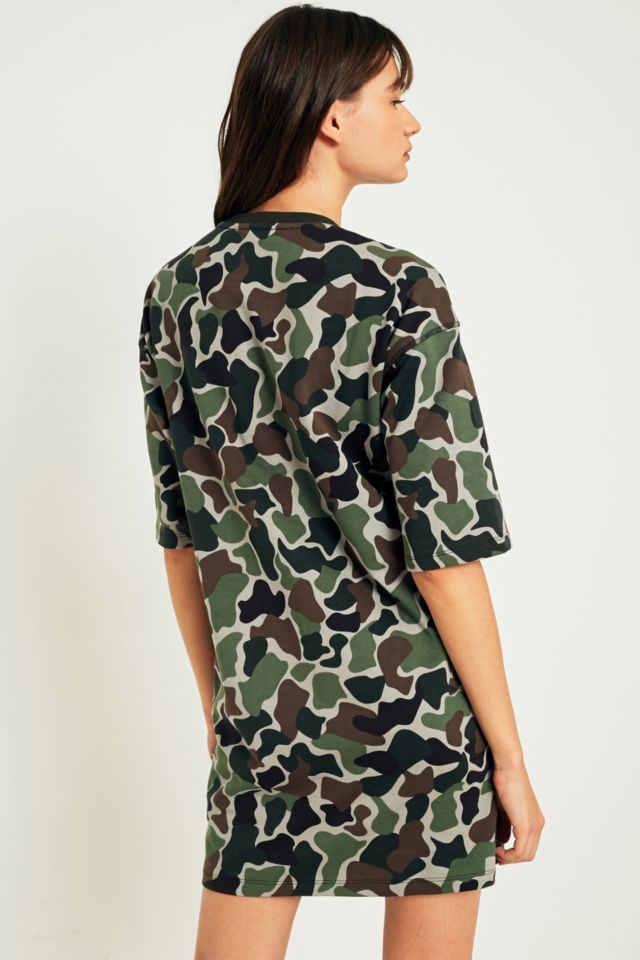 Adidas camo t shirt hot sale dress