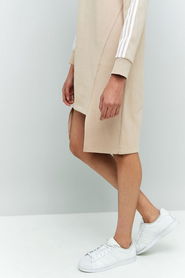 adidas Originals Notched Hem Sweatshirt Dress #2