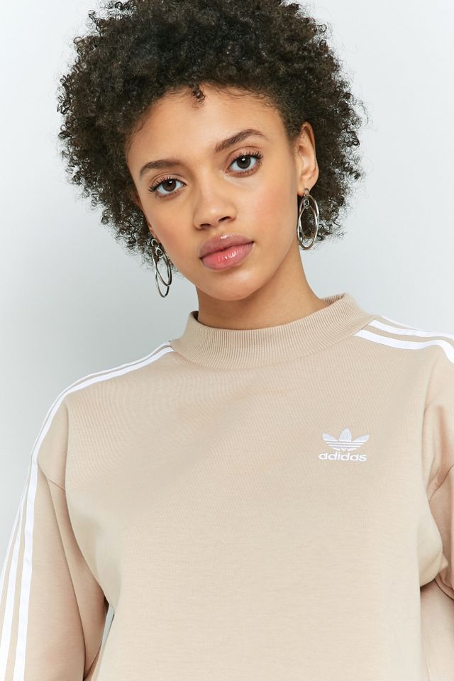 adidas Originals Notched Hem Sweatshirt Dress #4