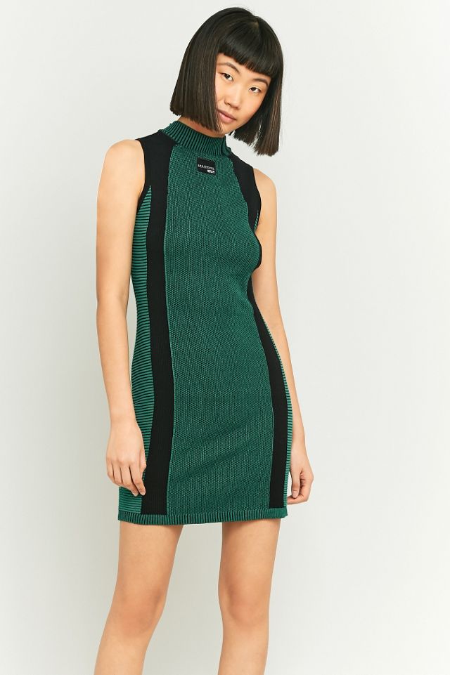 theory knit checkered dress Theory Charcoal Plaid and Houndstooth Knit Dress, 6 main image 0
