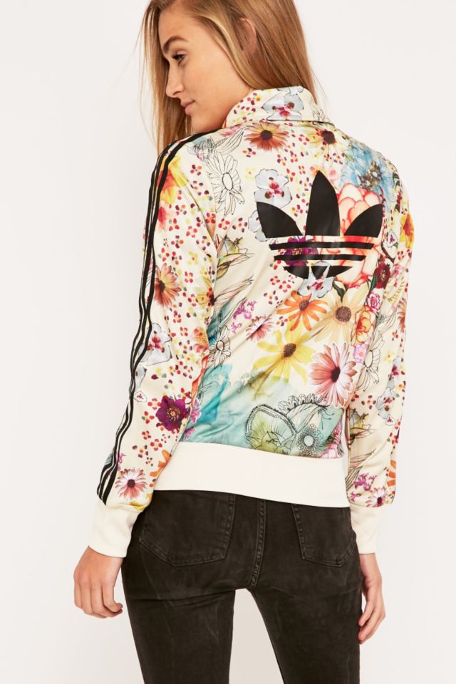 Survetement adidas femme fleur sale