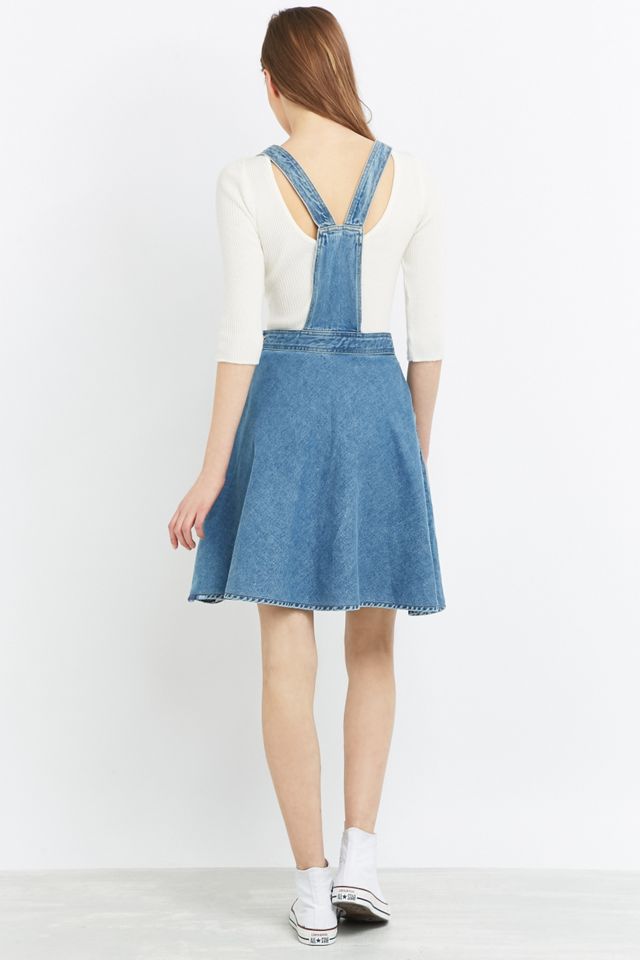 Kings of Indigo Blue Denim Pinafore Dress #3