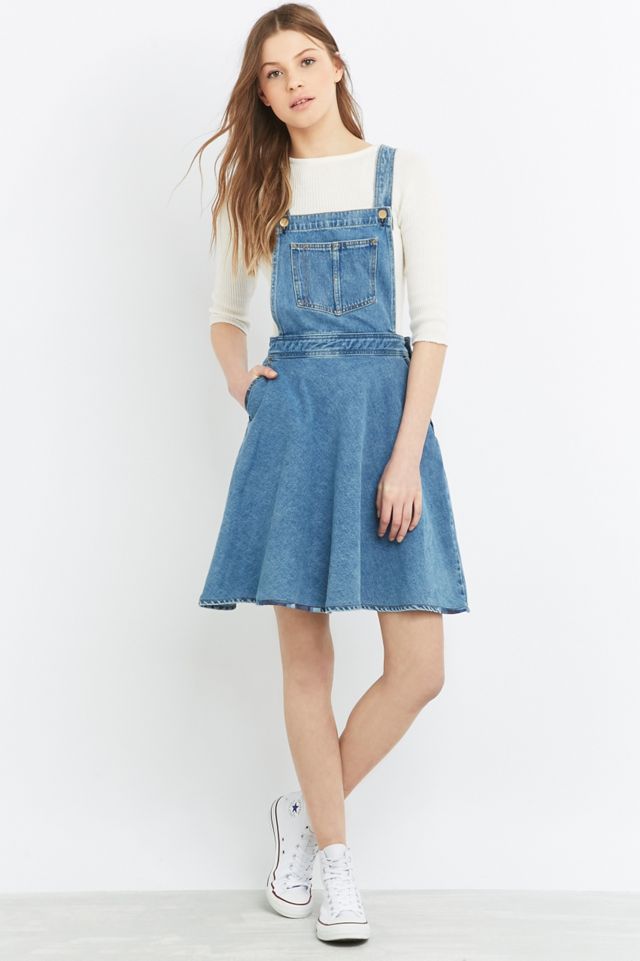 Kings of Indigo Blue Denim Pinafore Dress #4