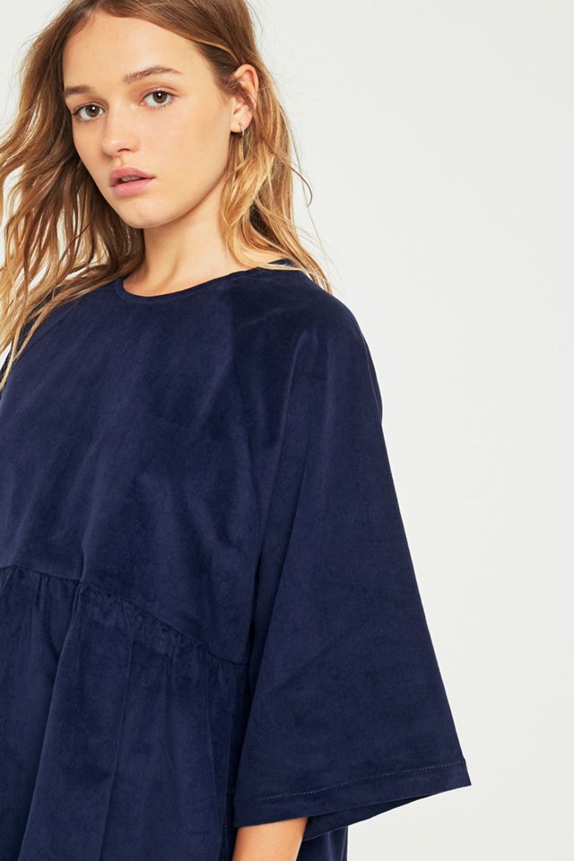 LF Markey Navy Mitch Smock Dress #1