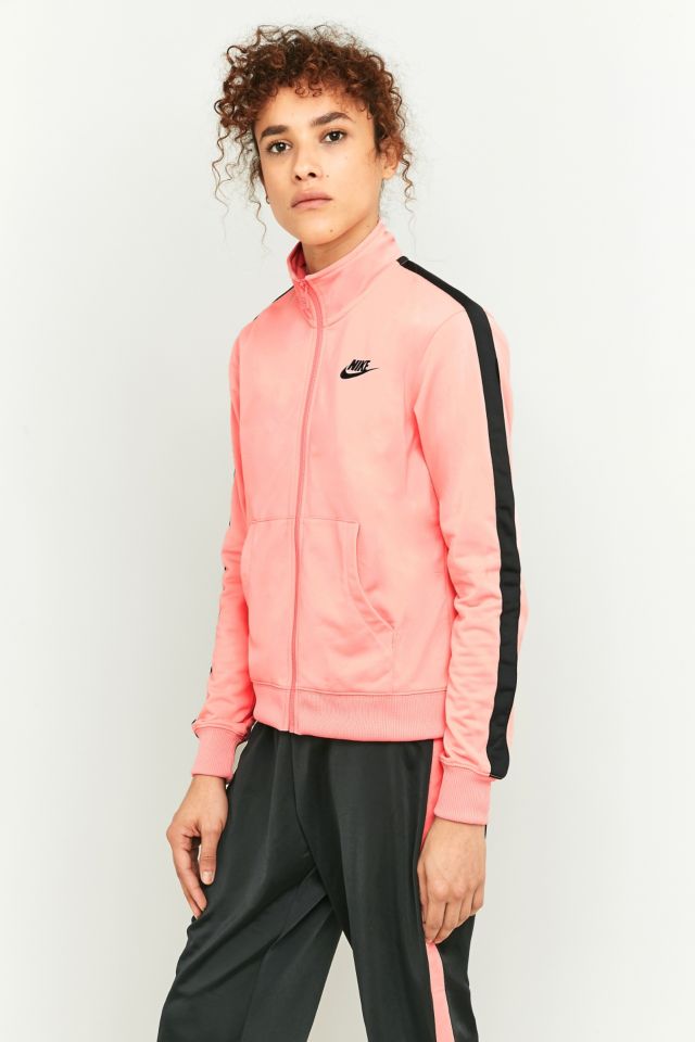 Black and pink nike tracksuit sale