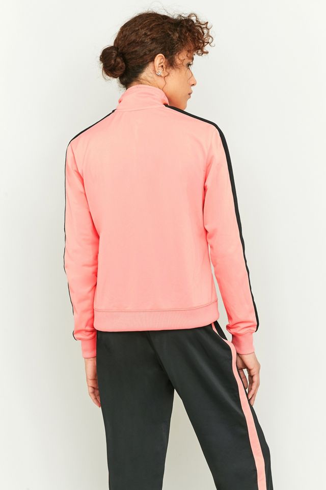 Nike Pink and Black Tracksuit Top #3