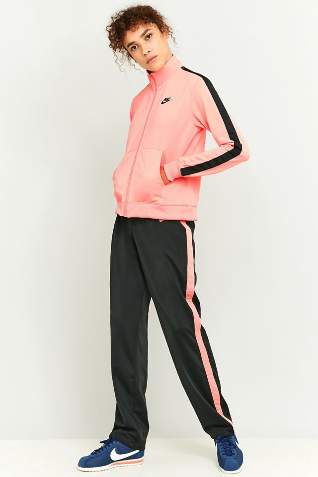 Nike Pink and Black Tracksuit Top #4