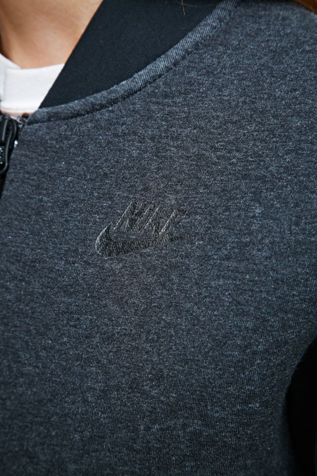 Stof ik betwijfel het Th Nike Tech Fleece Bomber Jacket in Black | Urban Outfitters UK