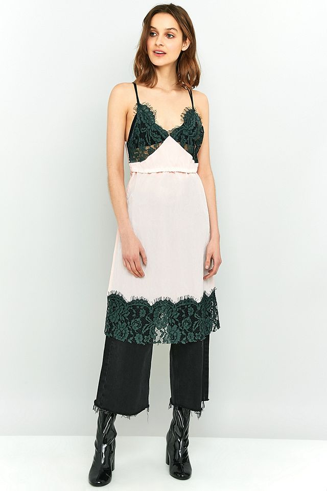 MM6 Lace Slip Dress | Urban Outfitters UK