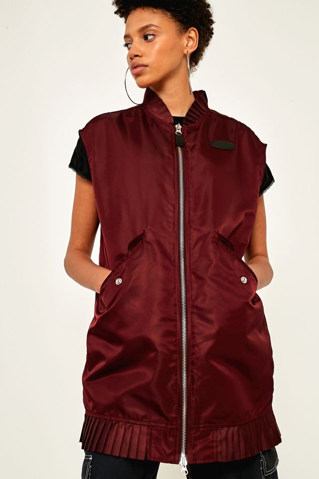 MM6 Vino Ruched Chaqueta Bomber manga corta #3