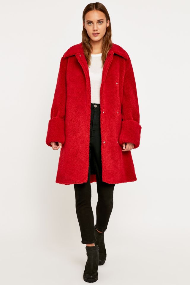 MM6 Teddy Coat | Urban Outfitters UK
