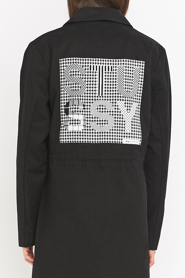 Stussy Leeds Longline Black Jacket #3