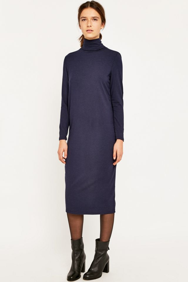 Selected Femme Mellie Long Sleeve Knitted Midi Dress | Urban Outfitters UK