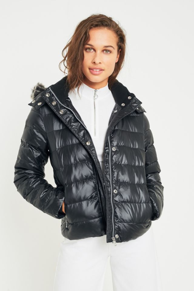 Calvin klein feather jacket sale