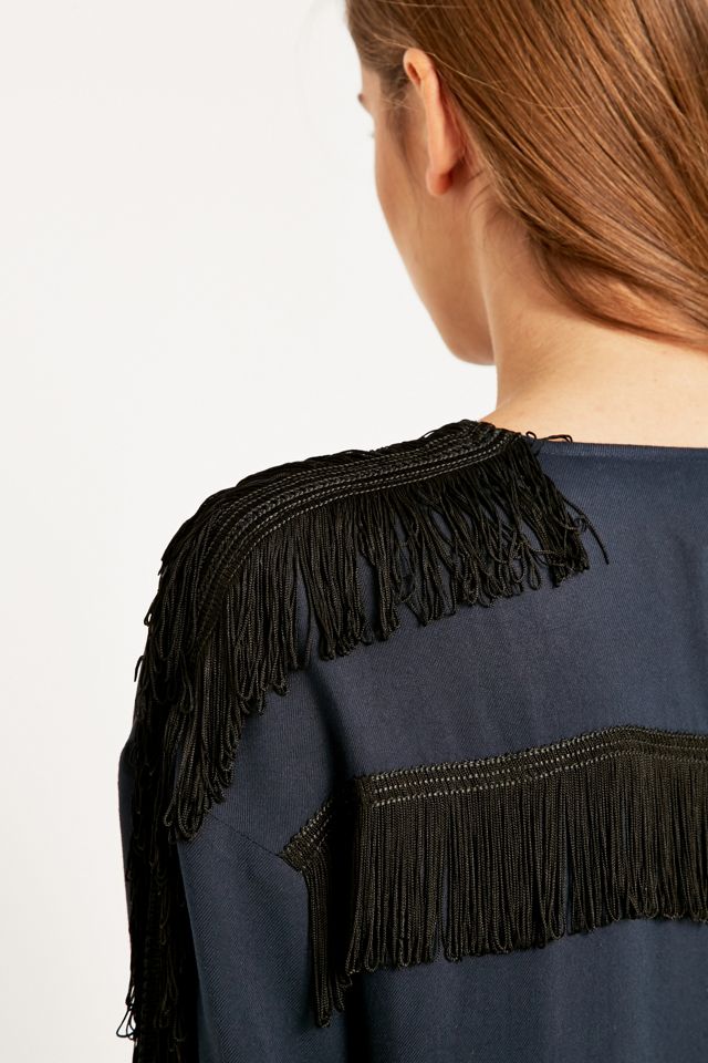 Libertine-Libertine - Robe Fire à manches longues et franges  #5