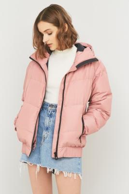 urban outfitters pink puffer