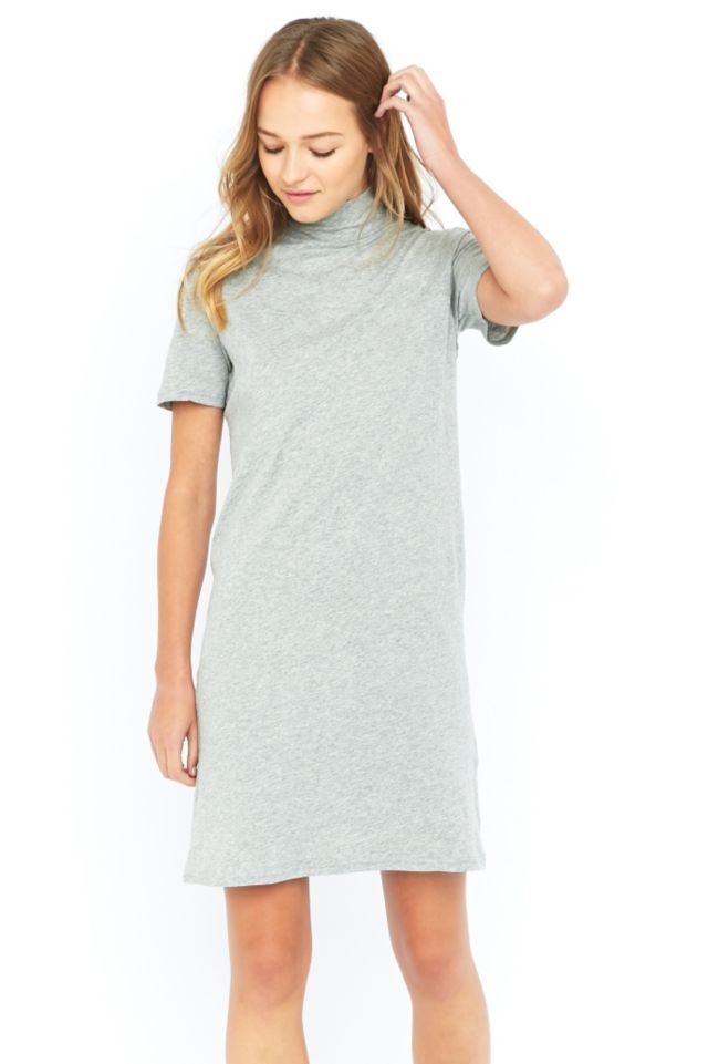 Turtleneck t best sale shirt dress