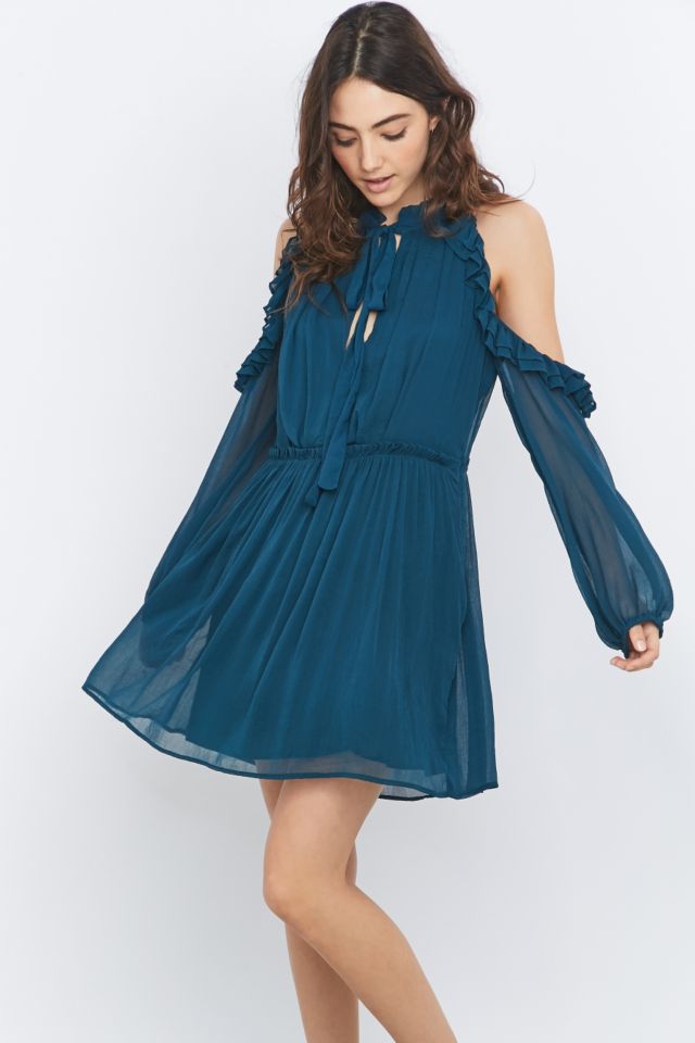 Free People You and I Blue Mini Dress | Urban Outfitters UK