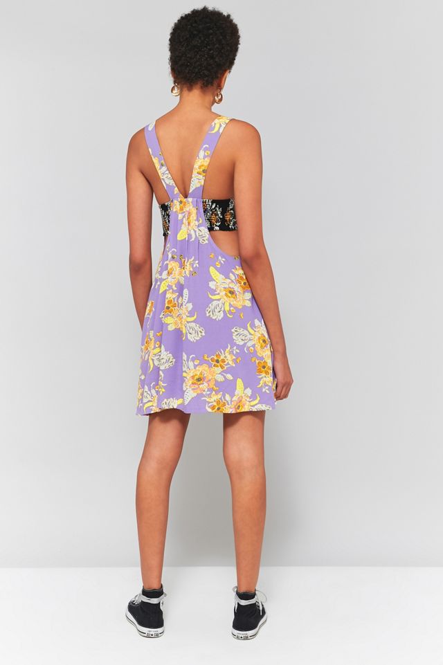 Free People Baby It's You Floral Mini Dress #3