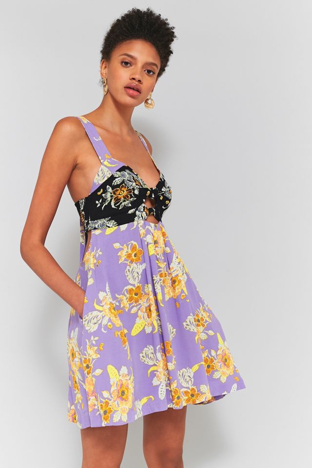Free People Baby It's You Floral Mini Dress #4