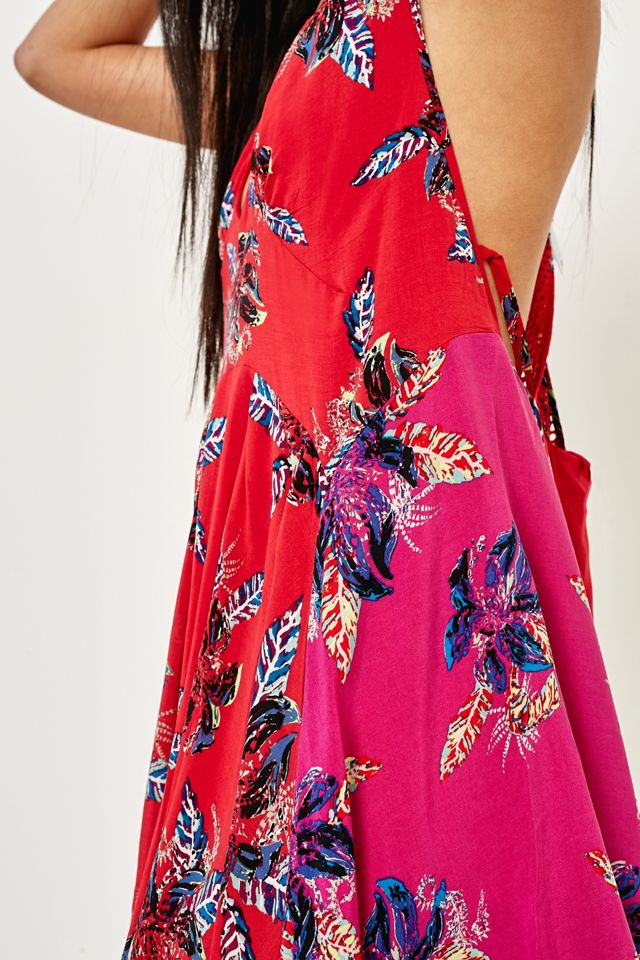 strapless open back dress Floral Maxi Dress | Long Fall Dress | Fall Occasion Dresses – MOD&SOUL main image 1