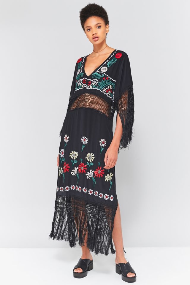 Free people 2024 fringe dress