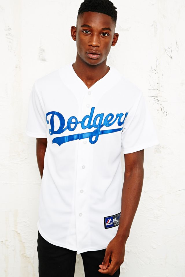 Majestic Athletic L.A. Dodgers Baseball Shirt | Urban Outfitters UK