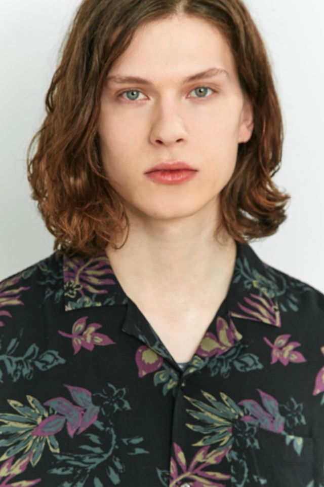 Loom Dark Floral Short-Sleeve Shirt #2