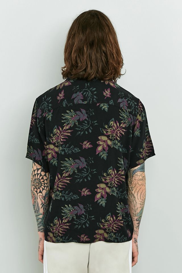 Loom Dark Floral Short-Sleeve Shirt #3