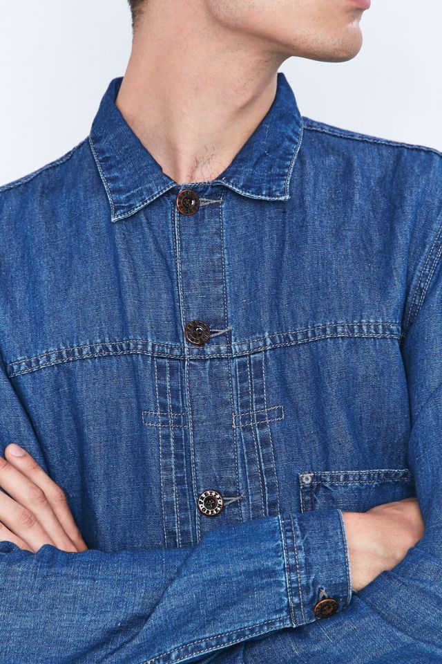 Pretty Green Ancroft Denim Overshirt #1