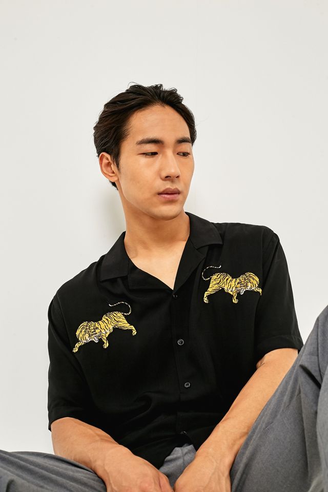 Loom Tiger Black Vacation Shirt #1