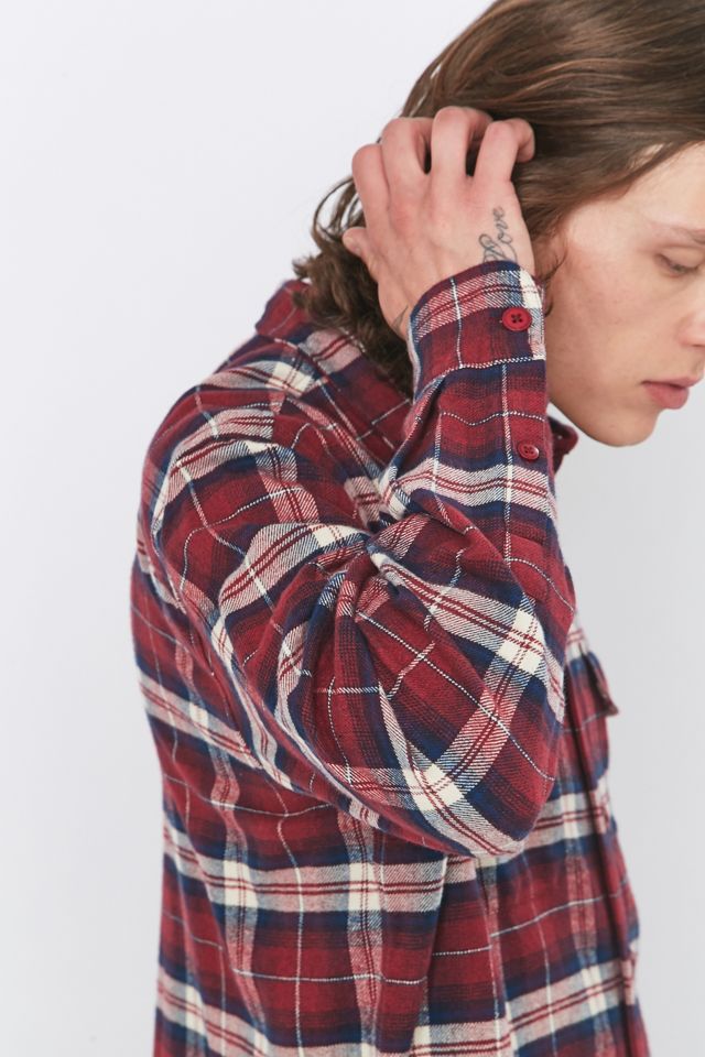 Dickies - Chemise à carreaux Holton bordeaux #2