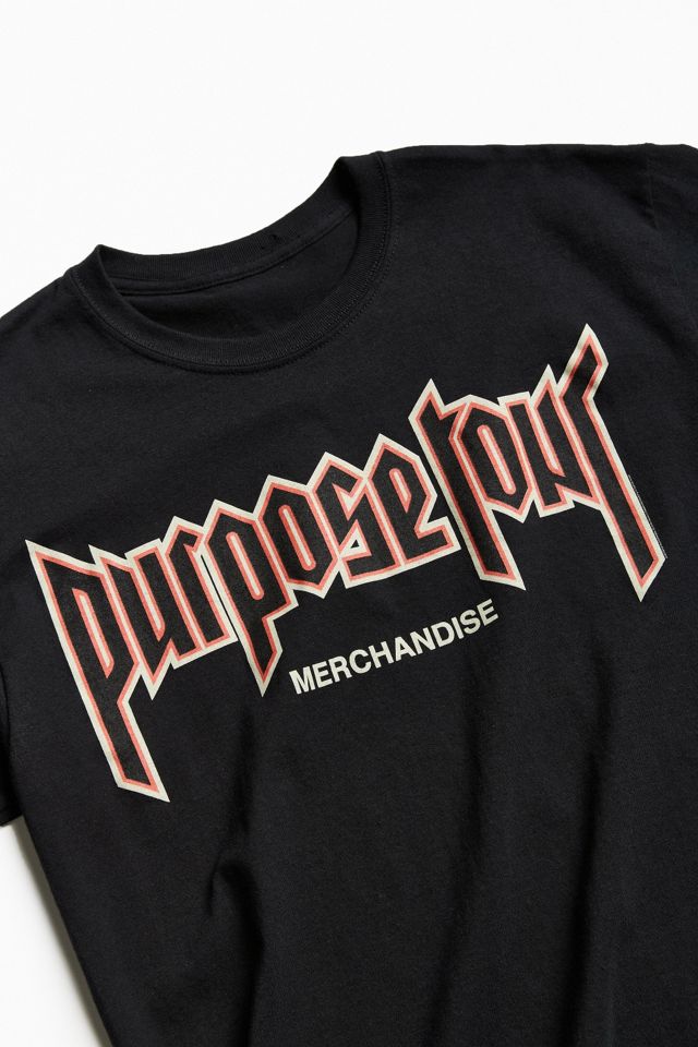 Justin Bieber Purpose Tour T-shirt #2