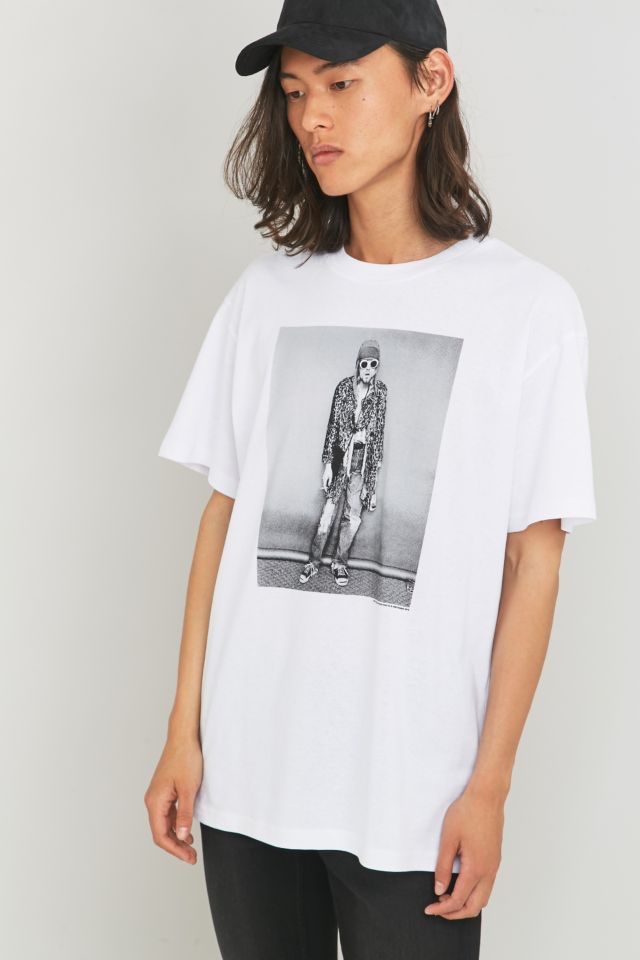 Kurt Cobain White T-shirt | Urban UK