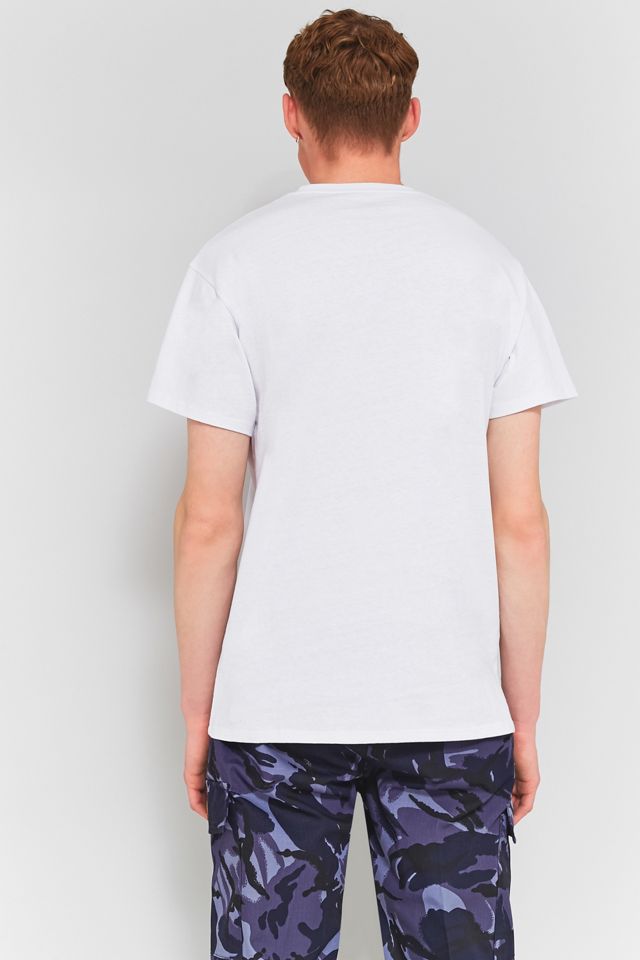 UO Nostálgica Rosa Blanca Camiseta Bordada #3