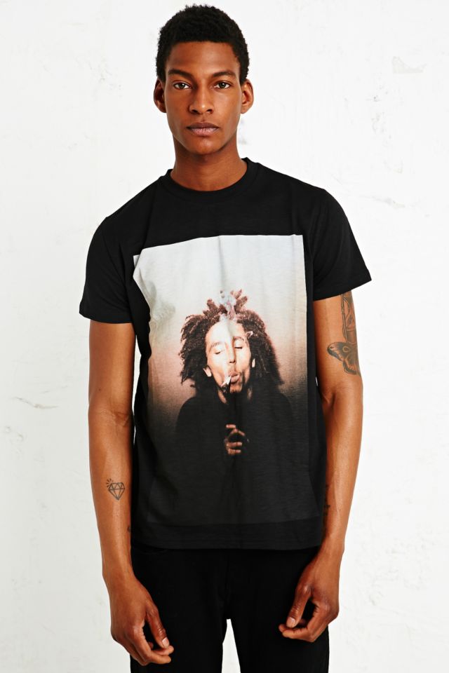 Bob Marley Tee in Black | Urban UK