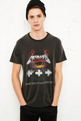 Metallica Tee in Black | Urban Outfitters UK