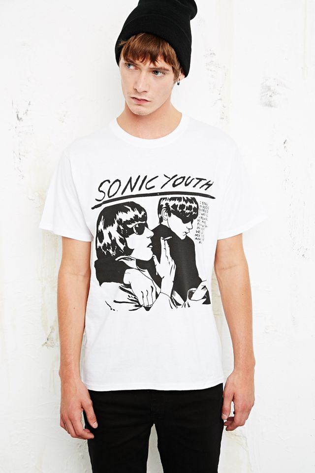 Sonic Youth Tee in White Urban Outfitters UK