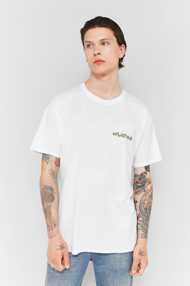 UO The Simpsons Japanese Text T-shirt | Urban Outfitters UK