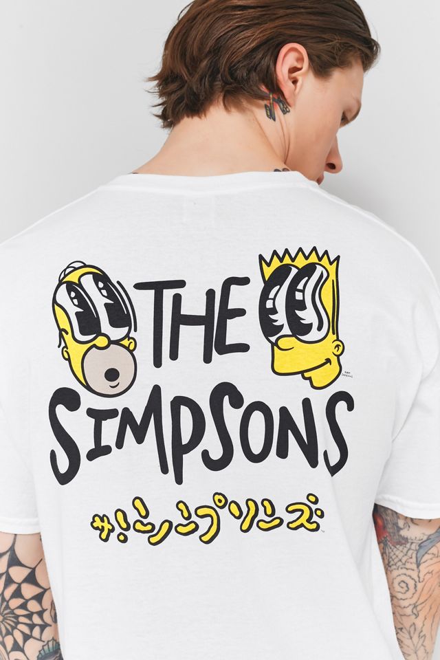 UO The Simpsons T-shirt giapponese di testo #2
