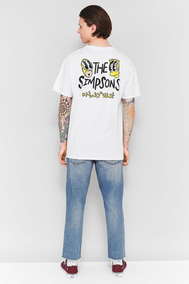 UO The Simpsons T-shirt giapponese di testo #4