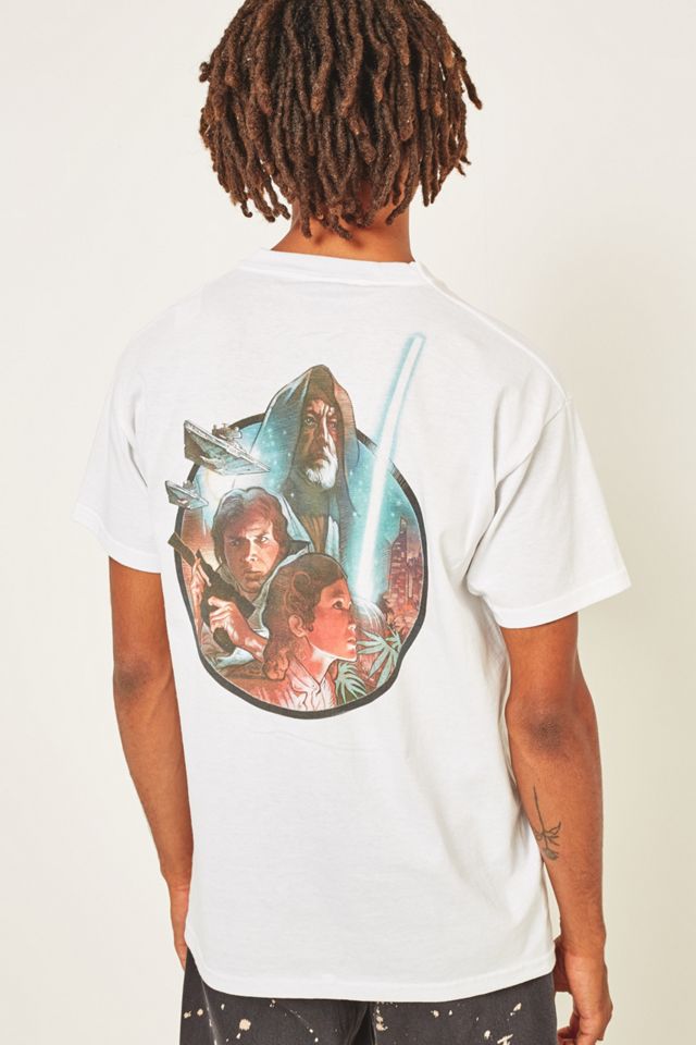 UO Star Wars White Short-Sleeve T-shirt #1