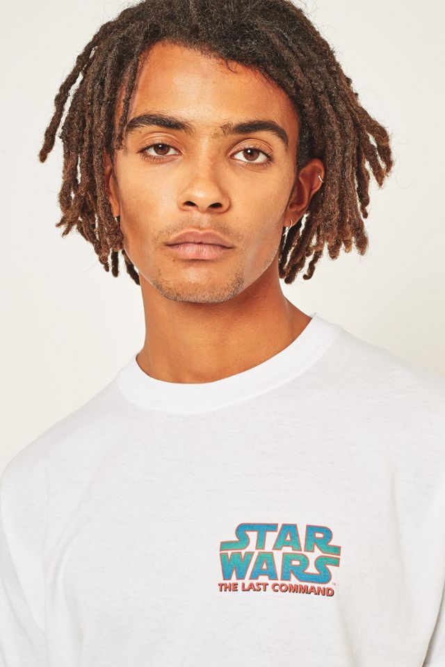 UO Star Wars White Short-Sleeve T-shirt #3