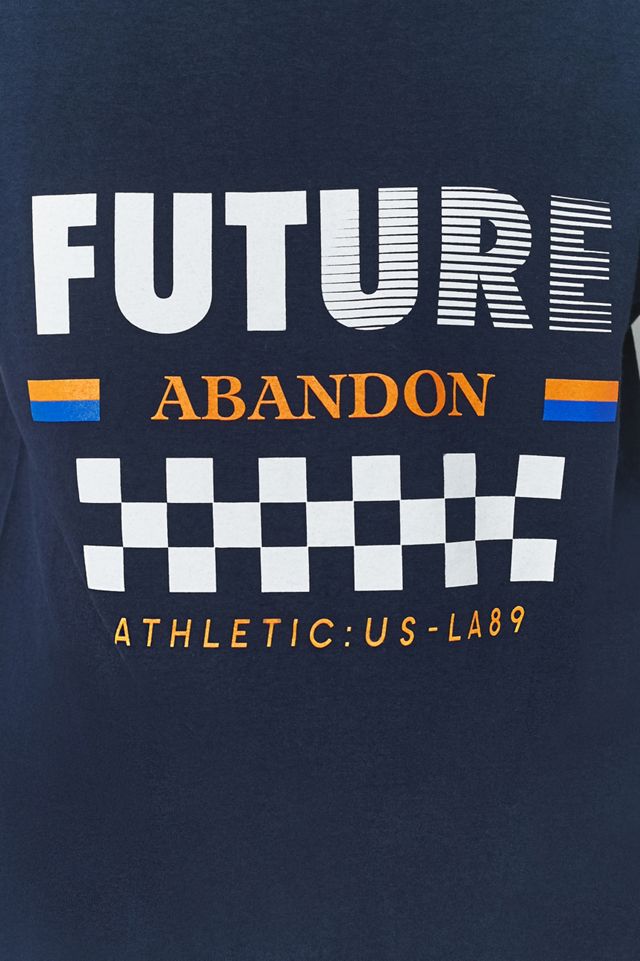 UO - T-shirt Future bleu marine #5